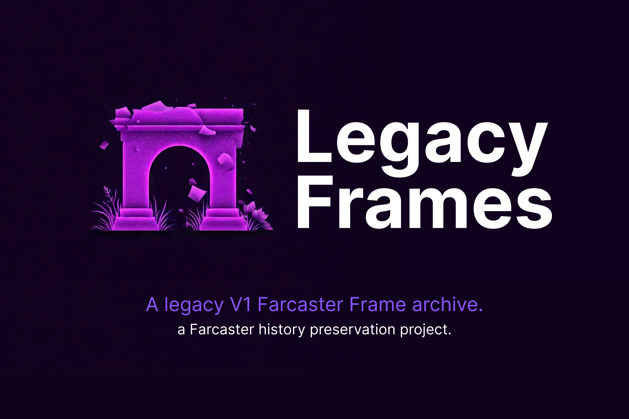 Legacy Frames - Farcaster Mini Apps